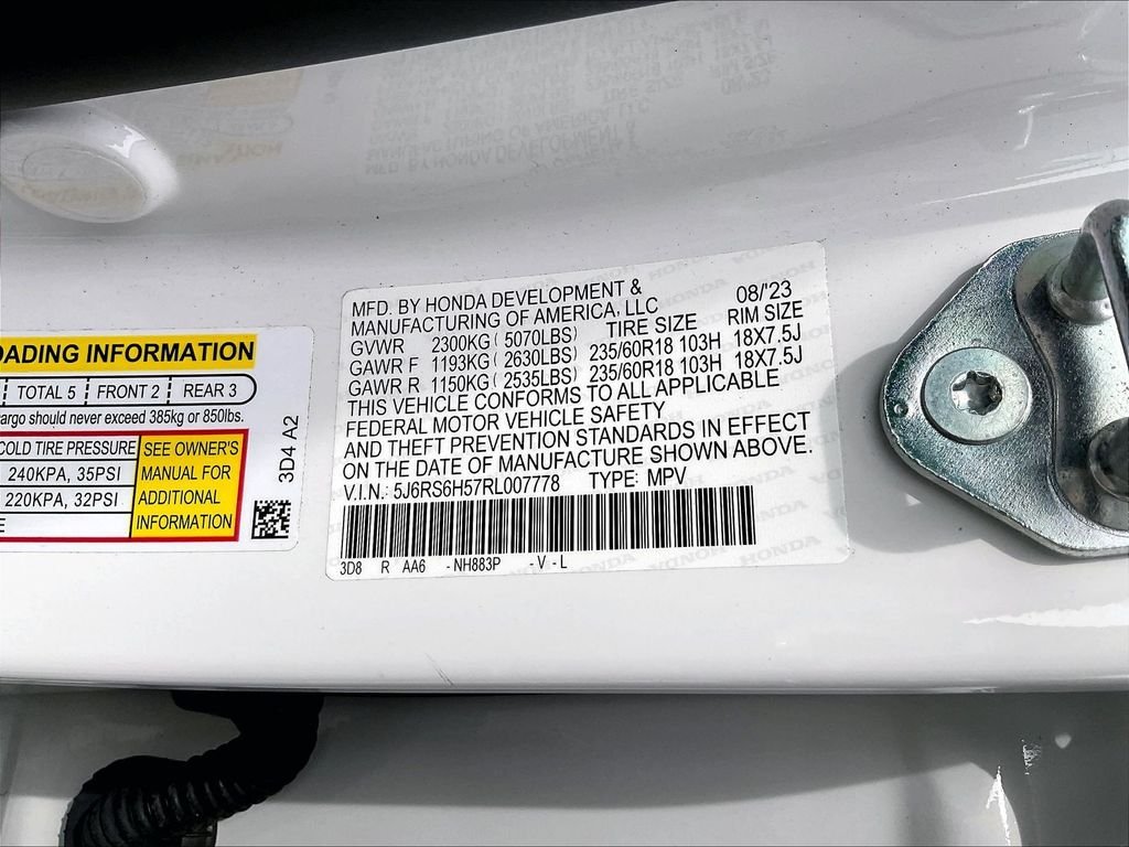 Used 2024 White Honda Sport image 35