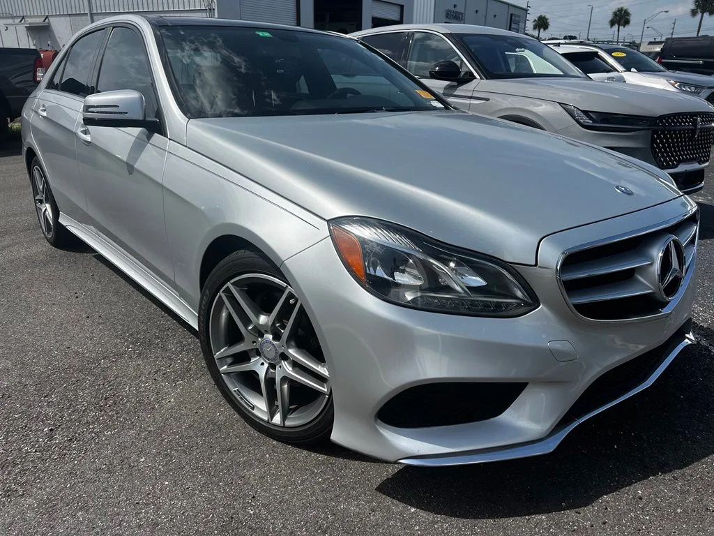 Used 2016 Silver Mercedes-Benz E 350 image 1