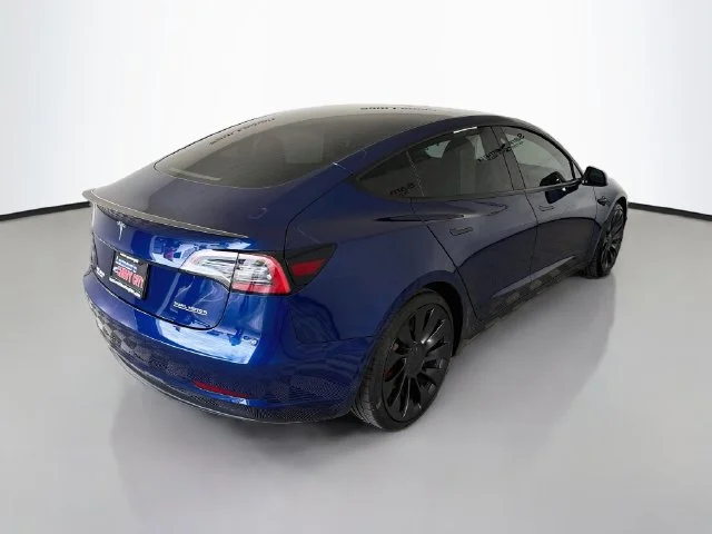 Used 2023 Blue Tesla Performance image 7