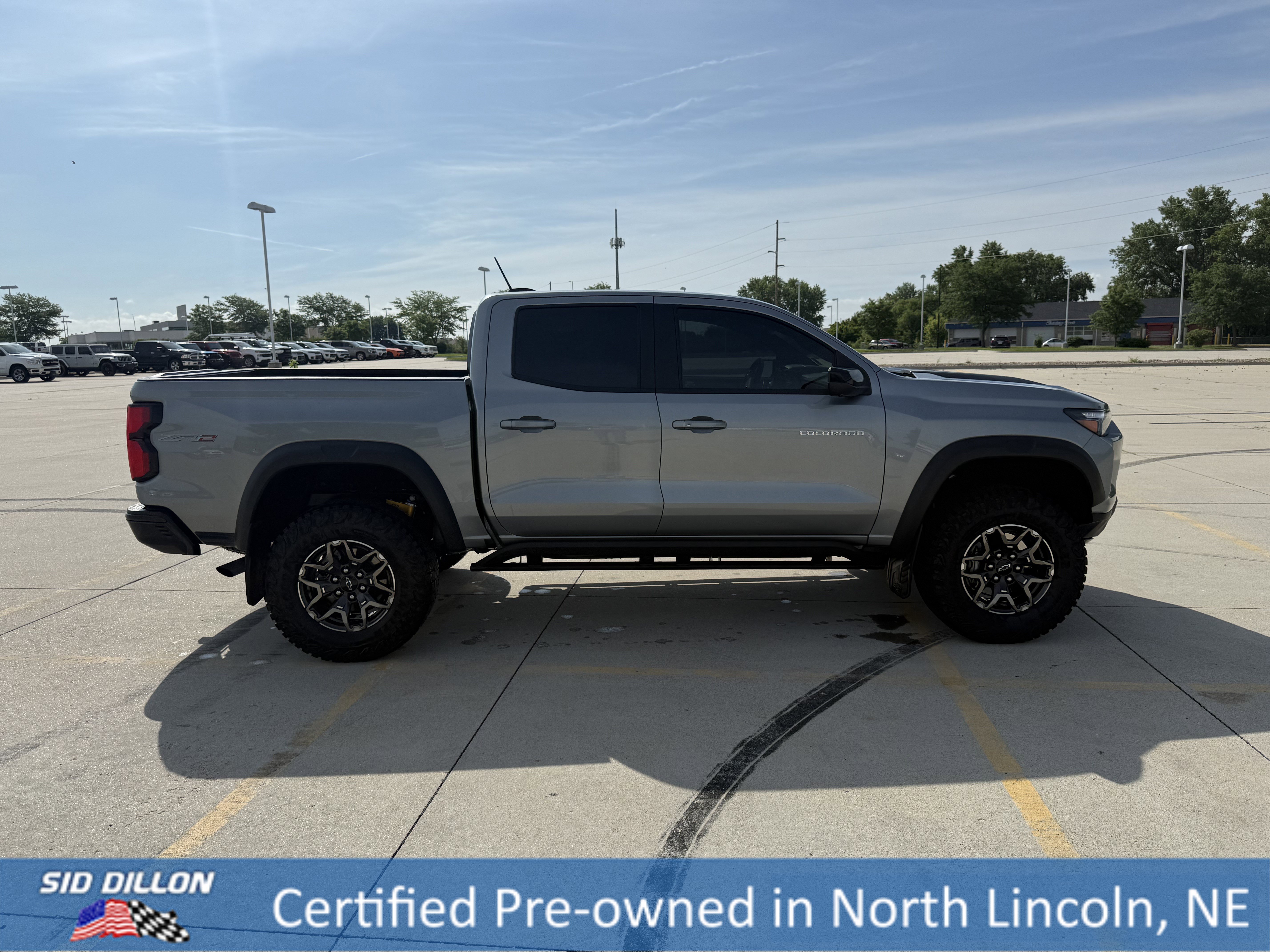 Used 2024 Sterling Gray Metallic Chevrolet 4WD ZR2 image 3