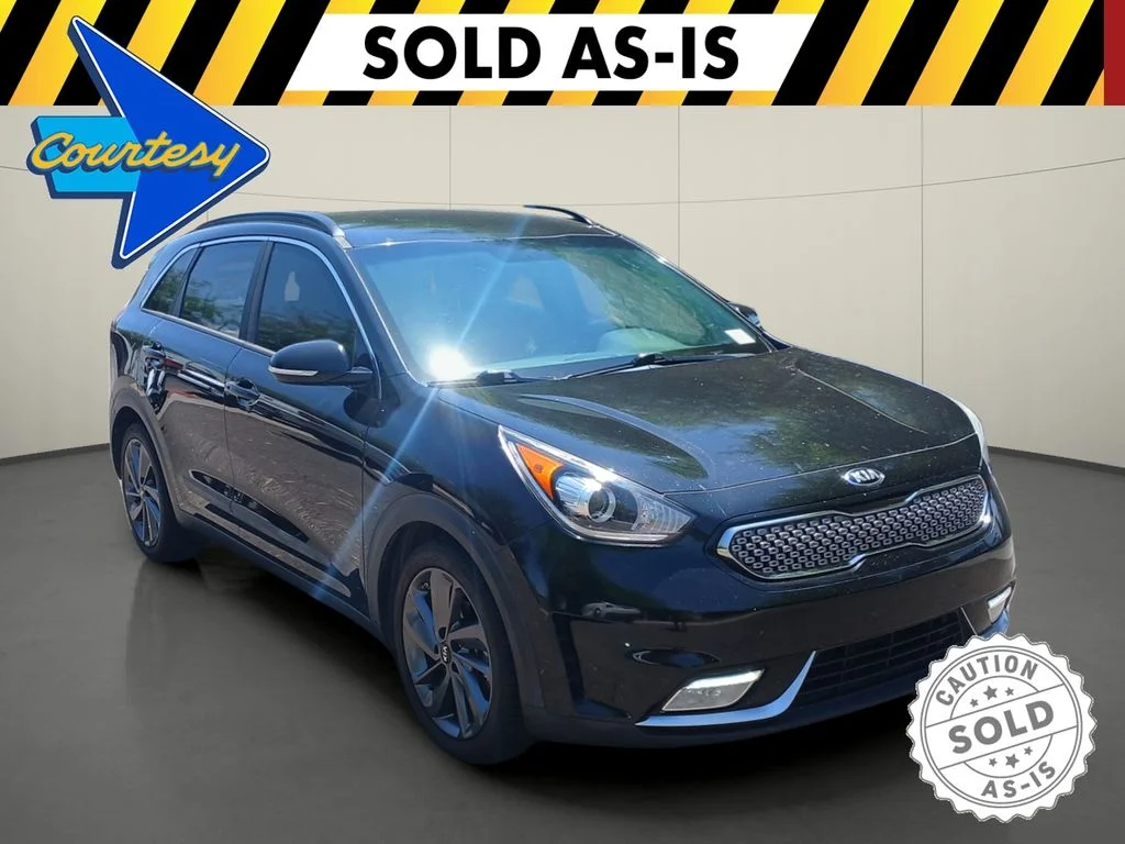 Used 2017 Black Kia EX image 1