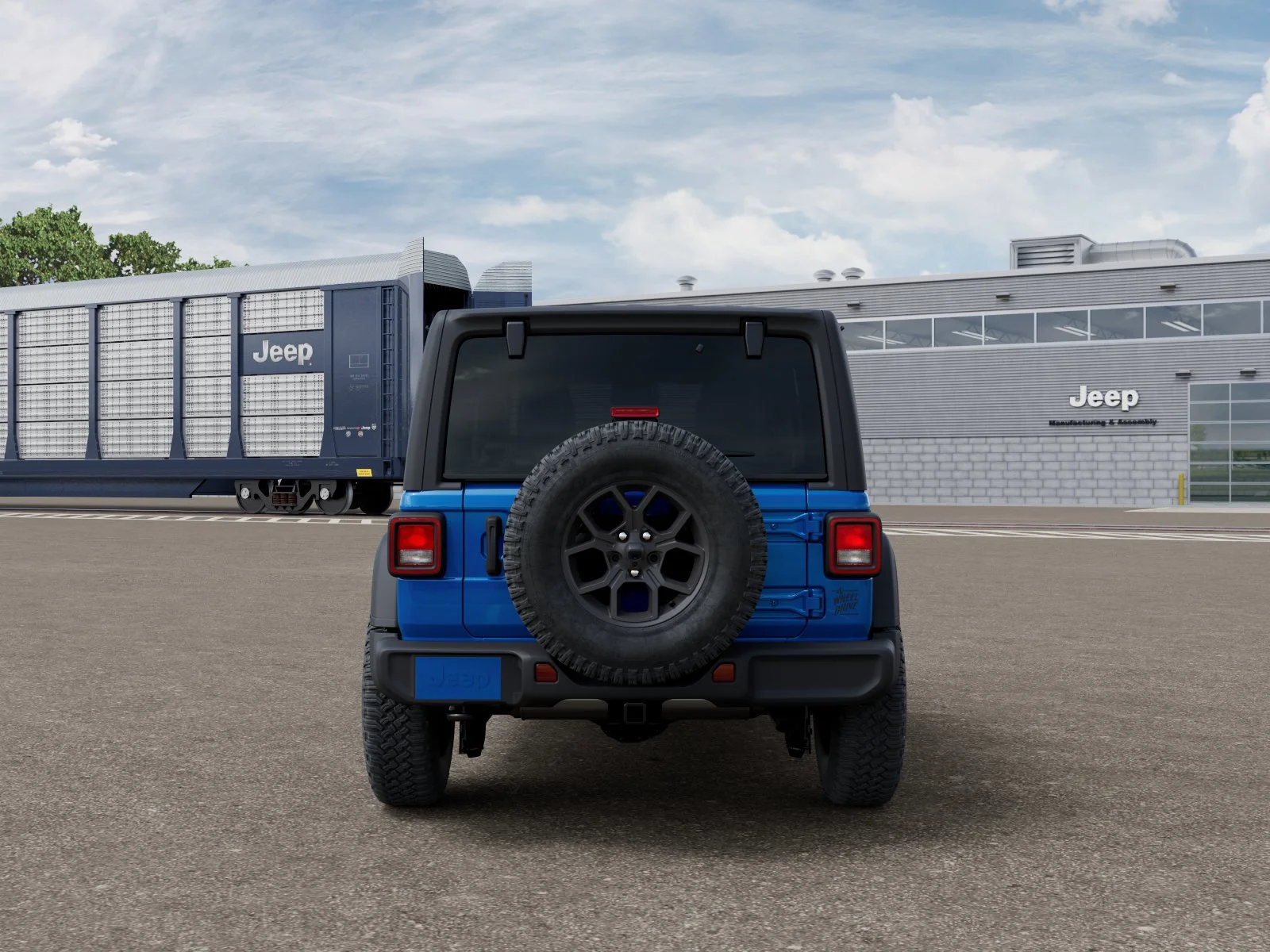 New 2026 Hydro Blue Pearlcoat Jeep Willys image 8