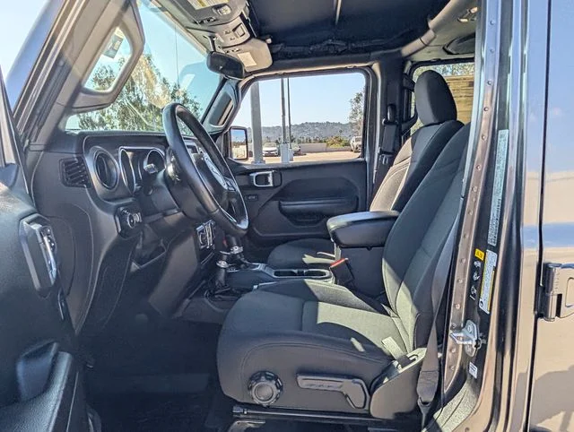 Used 2021 Gray Jeep Unlimited Willys image 16
