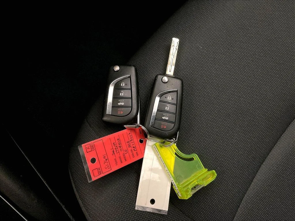 Used 2021 Red Toyota LE image 15