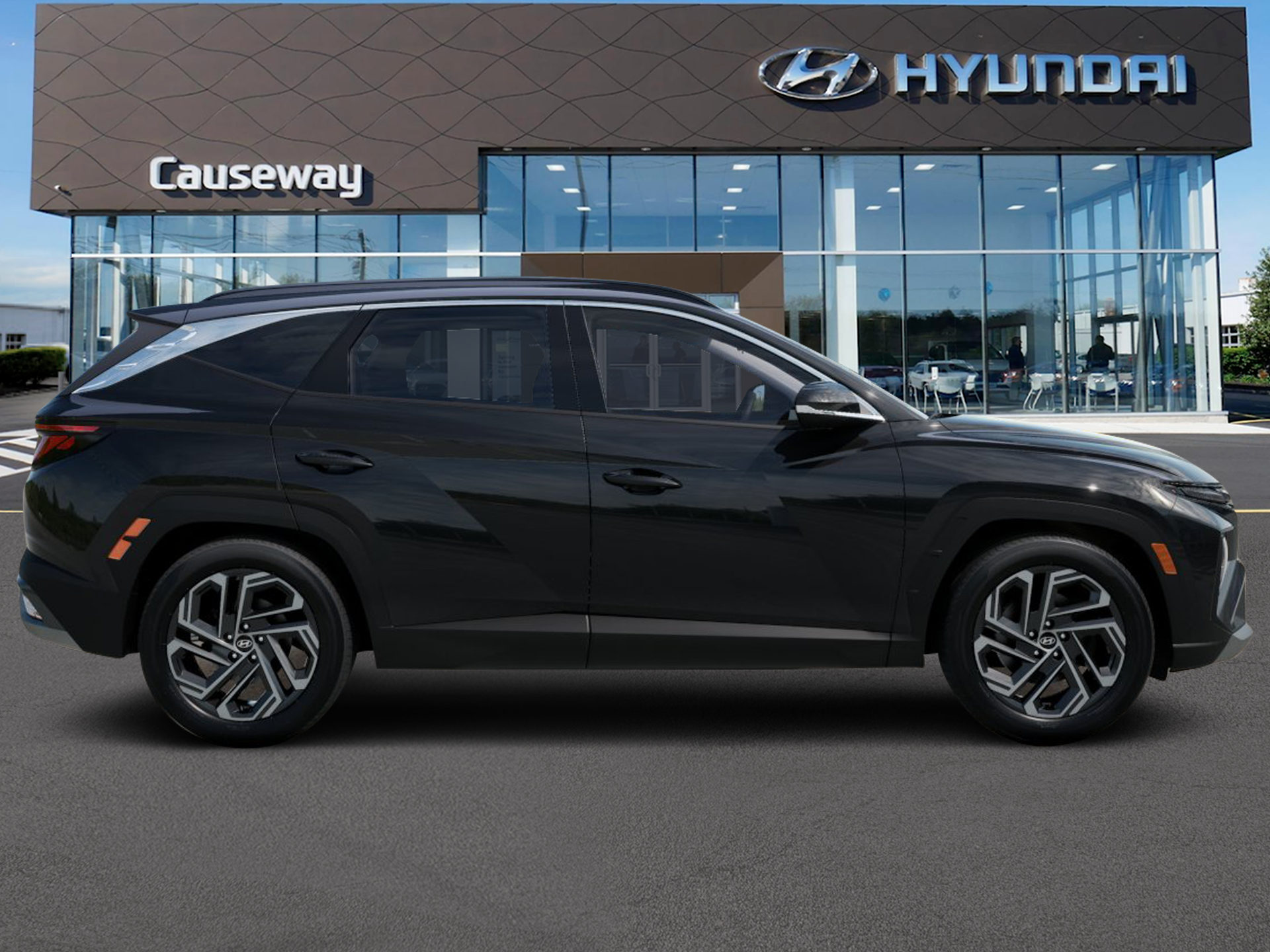 New 2026 Black Hyundai SEL Plus AWD image 6