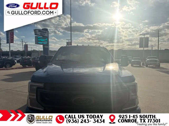 Used 2022 Atlas Blue Metallic Ford Lariat image 3