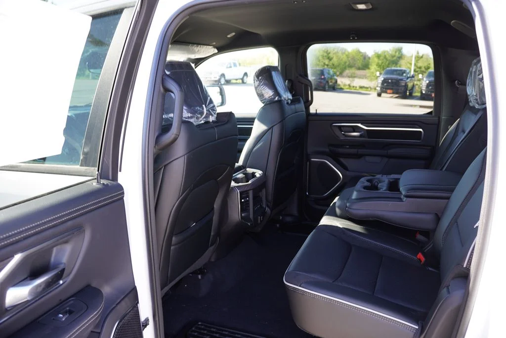 New 2026 Bright White Clear-Coat Exterior Paint RAM Laramie image 11
