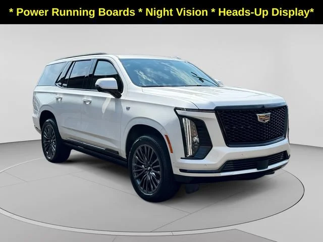 Used 2025 Crystal White Tricoat Cadillac Sport Platinum image 7