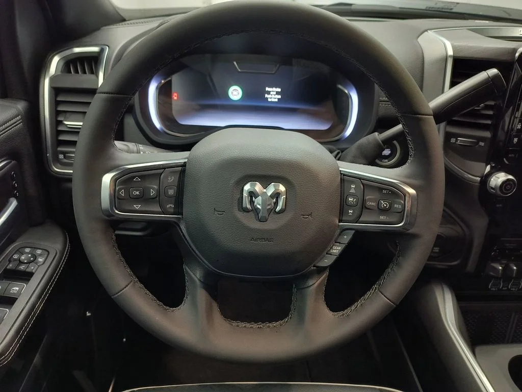 Certified Used 2025 Diamond Black Crystal Pearlcoat Ram Laramie image 13
