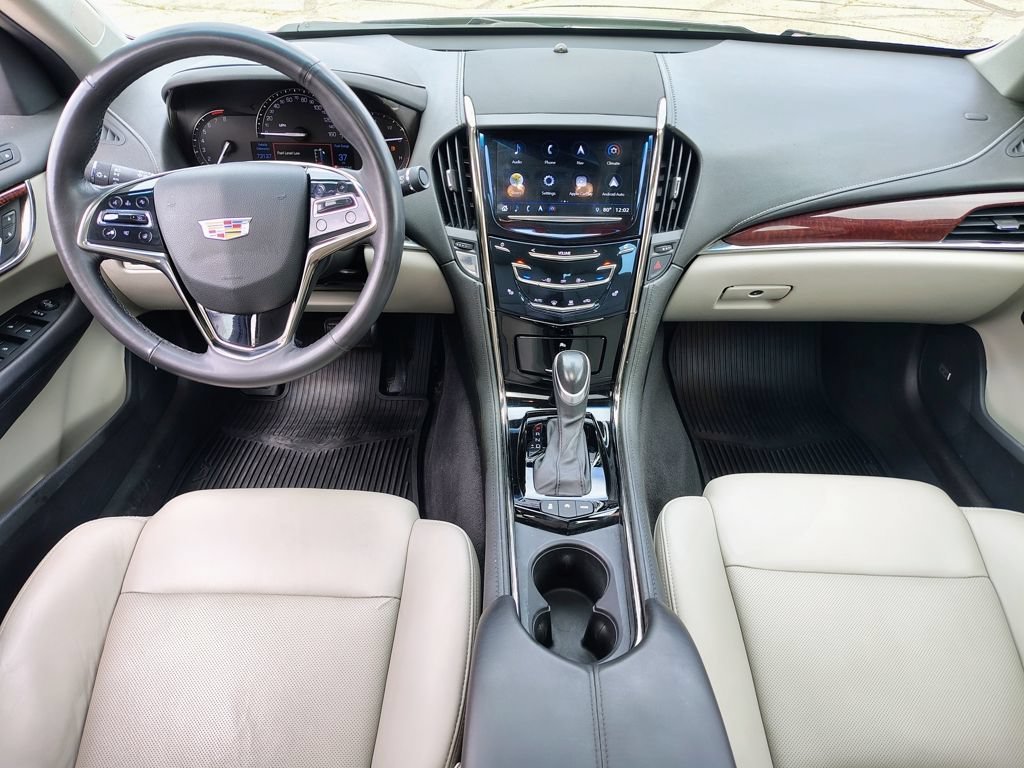 Used 2018 RADIANT SILVER METALLIC Cadillac Luxury AWD image 33