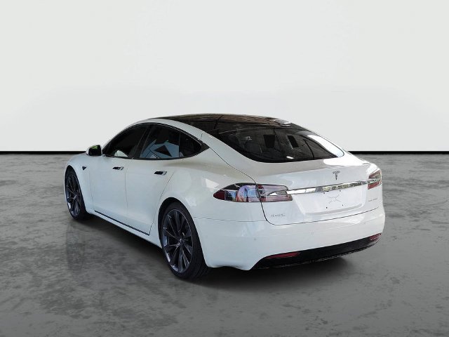 Used 2021 Pearl White Multi-Coat Tesla Long Range image 3