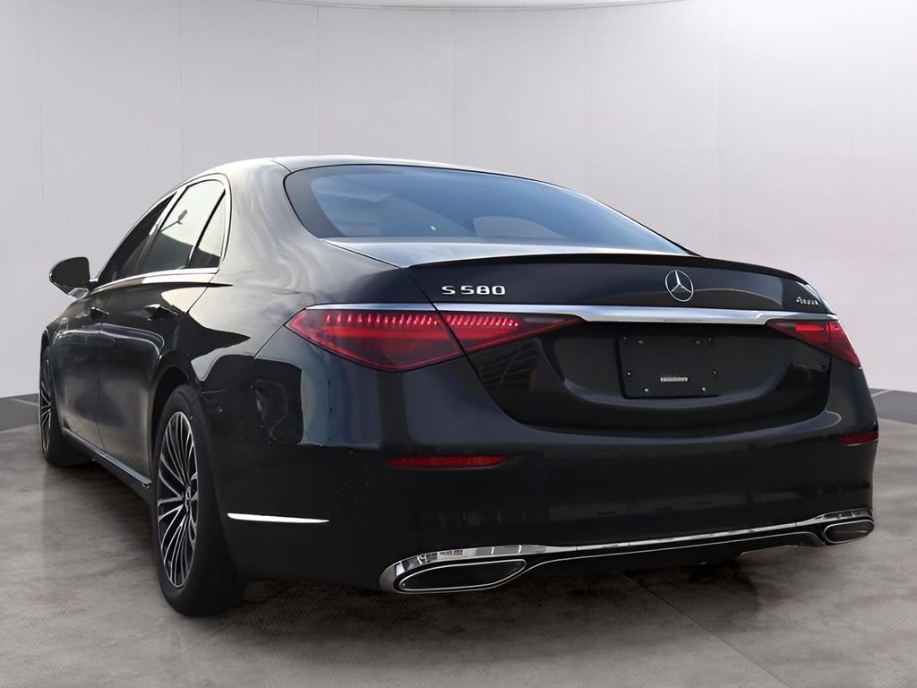 New 2026 Obsidian Black Metallic Mercedes-Benz S 580 image 5