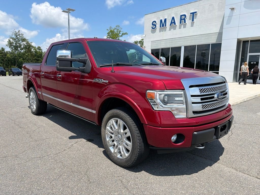 Used 2013 Ford F-150 Platinum with VIN 1FTFW1EFXDFA34686 for sale in South Boston, VA