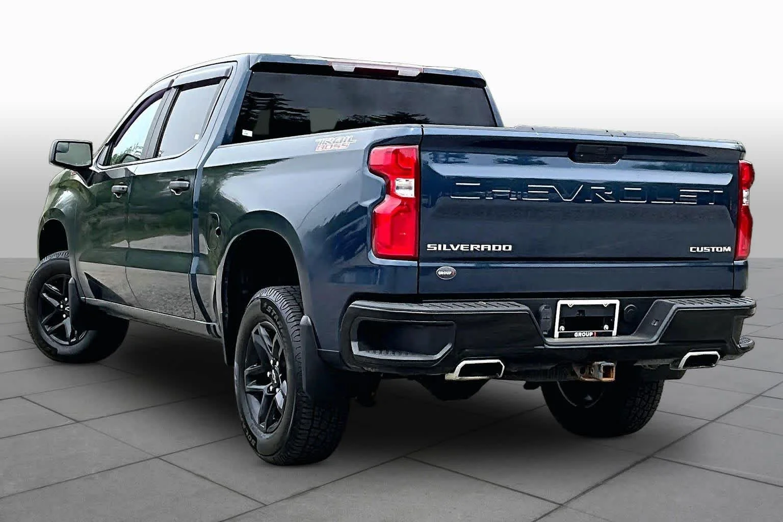 Certified Used 2021 Northsky Blue Metallic Chevrolet Custom Trail Boss image 12