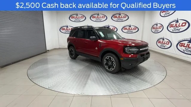 New 2026 Ruby Red Metallic Tinted Clearcoat Ford Outer Banks image 2
