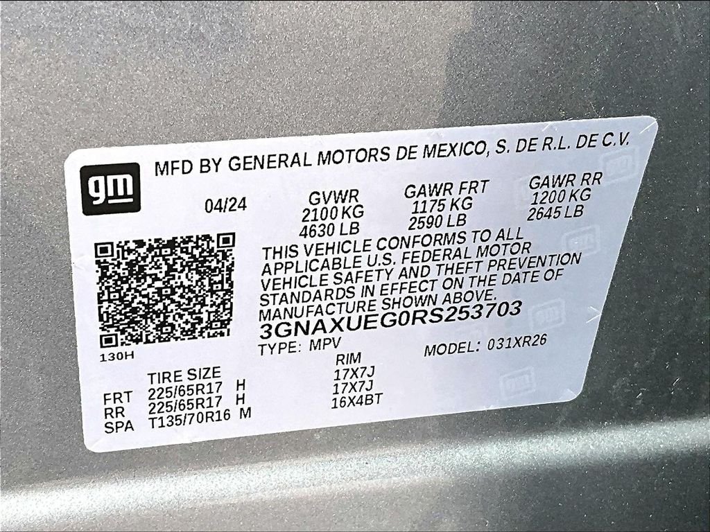 Used 2024 Gray Chevrolet LT image 36