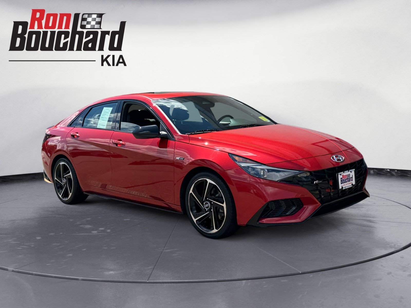 Used 2021 Lava Orange Hyundai N Line image 1