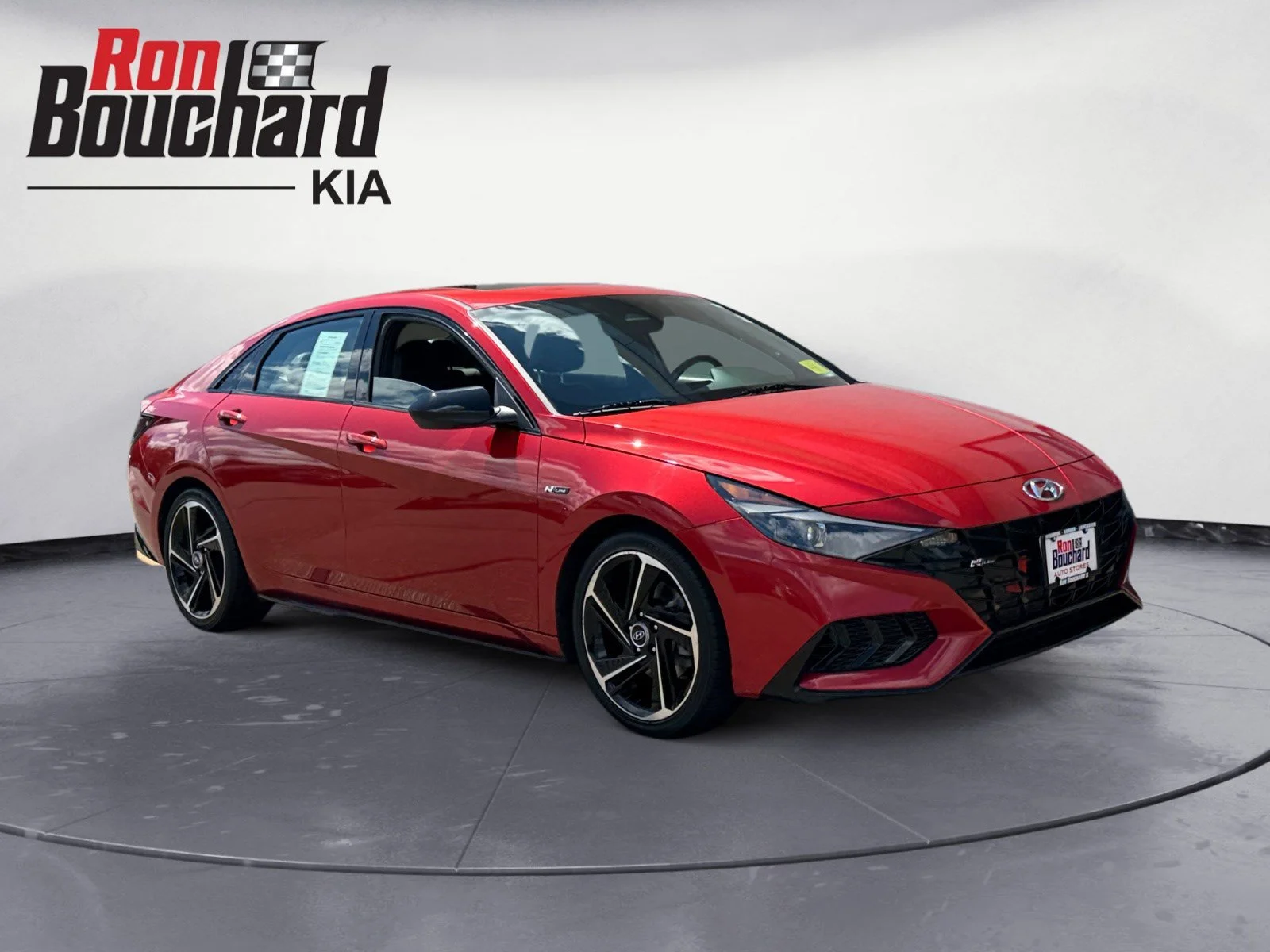 Used 2021 Lava Orange Hyundai N Line image 1