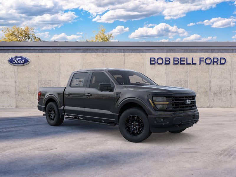 New 2026 Agate Black Metallic Ford XLT image 7
