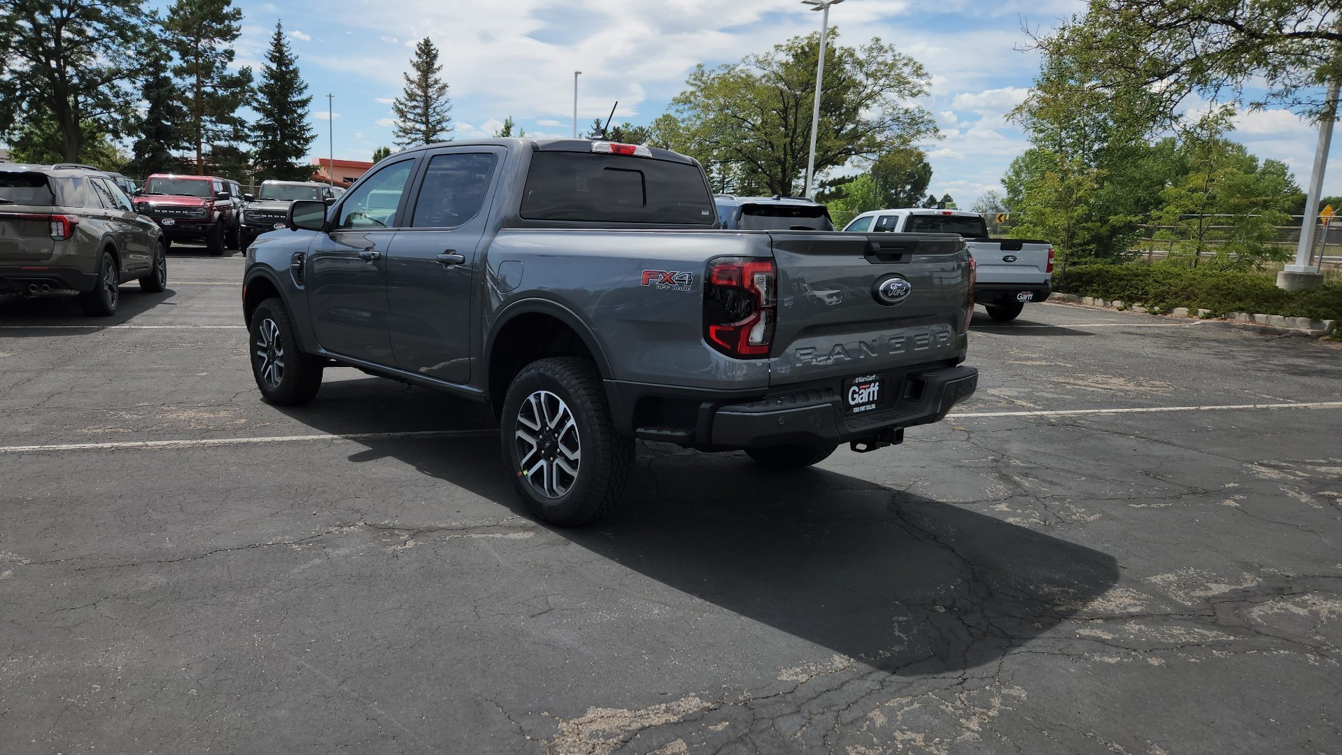 New 2026 Carbonized Gray Metallic Ford LARIAT image 5