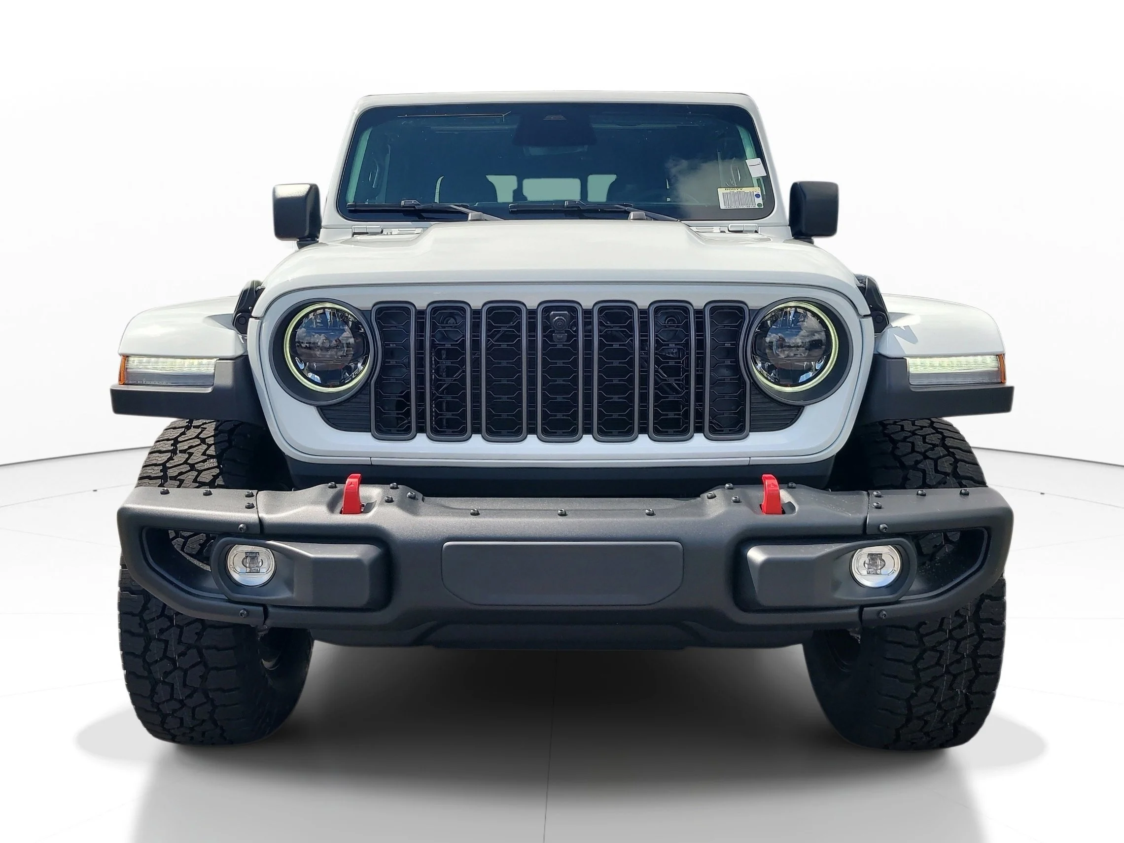 New 2026 Bright White Clearcoat Jeep Rubicon X image 3
