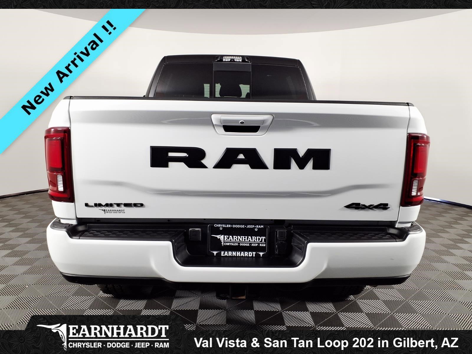 Used 2025 Bright White Clearcoat Ram Limited image 5