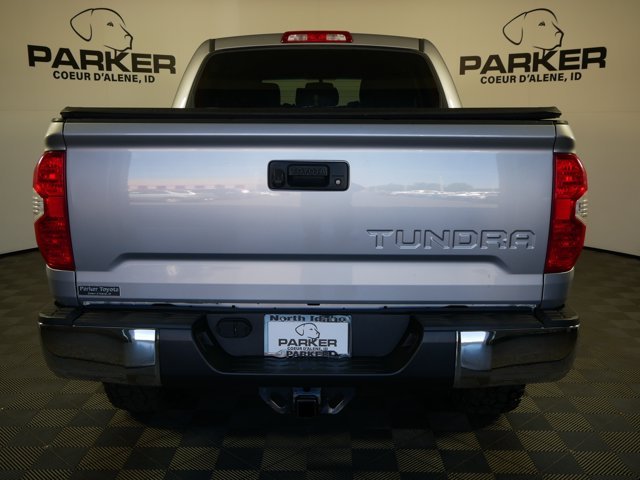 Used 2017 Silver Sky Metallic Toyota Crew Cab SR5 w/ TRD Off-Road Pkg & Upgrade Pkg image 6