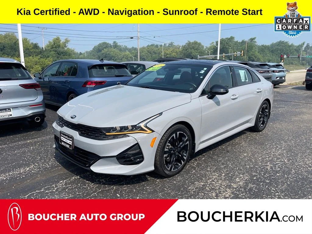 Used 2021 Wolf Gray Kia GT-Line image 1