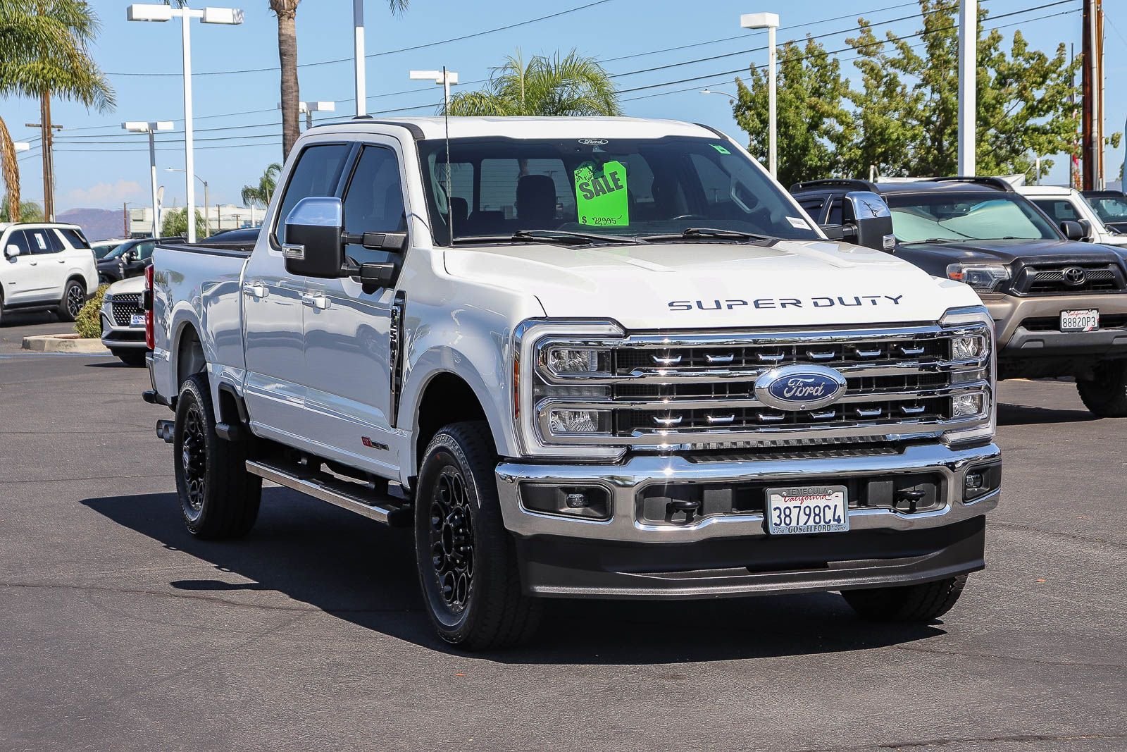 Certified Used 2024 White Metallic Ford Lariat image 3