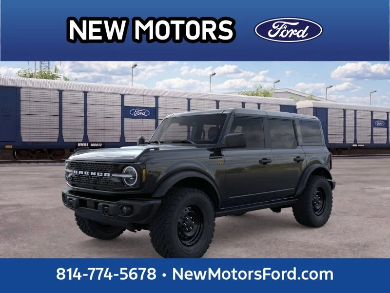 New 2026 Shadow Black Ford Badlands® image 1