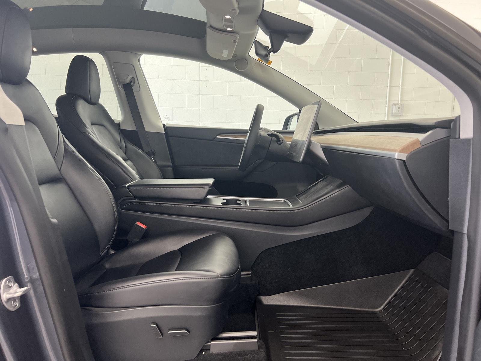 Used 2023 GRAY Tesla Long Range Dual Motor All-Wheel Drive image 26