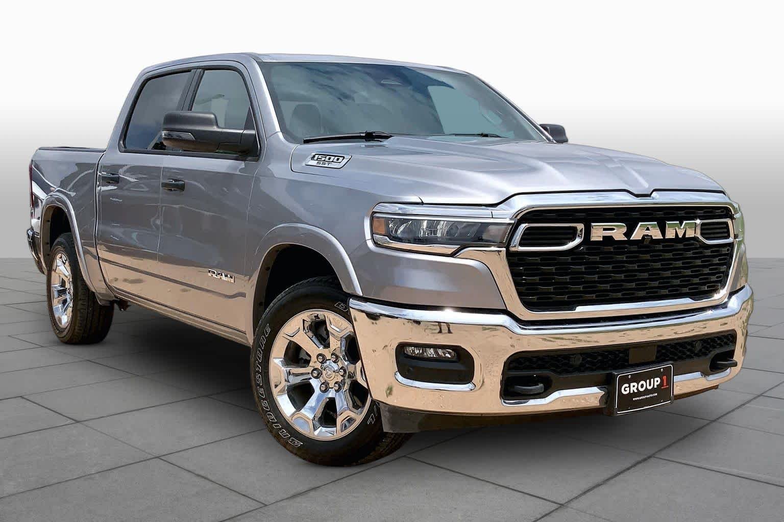 Used 2025 Billet Silver Metallic Clearcoat Ram Lone Star image 3