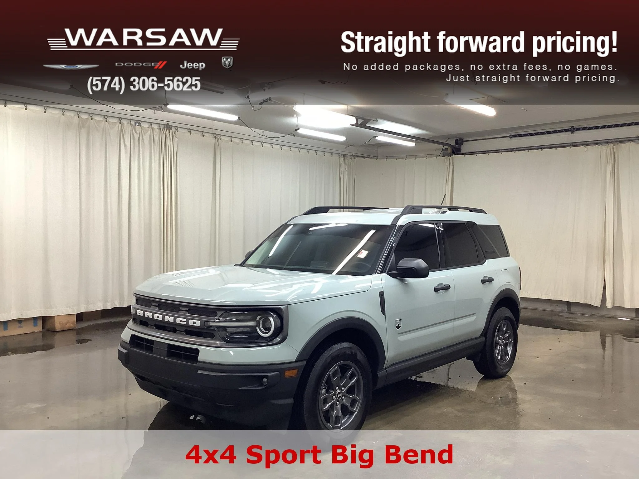Used 2024 Cactus Gray Ford Big Bend image 1