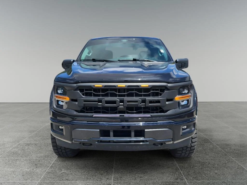 Used 2025 AGATE BLACK METALLIC Ford XLT image 2