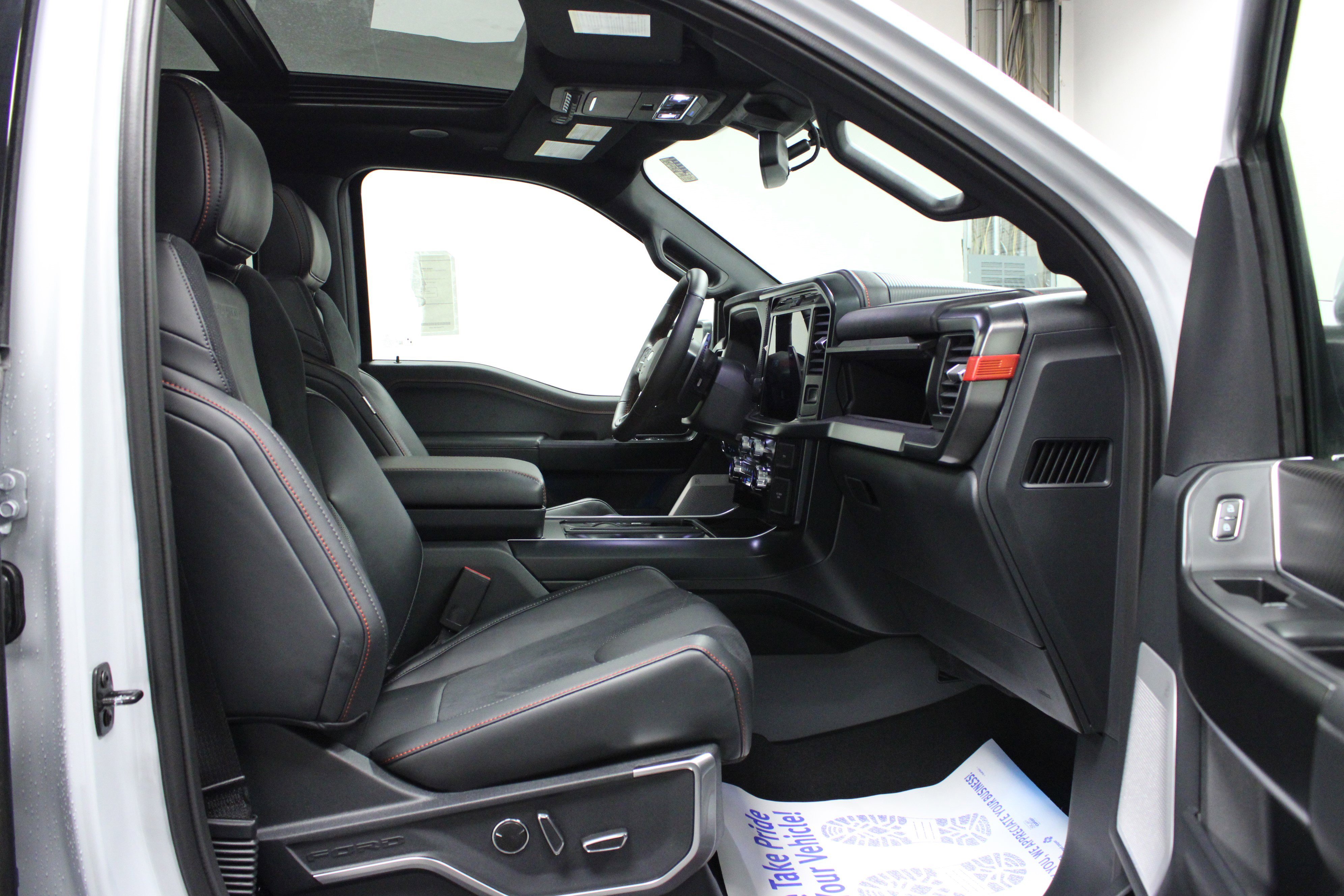 New 2025 Space White Metallic Ford Raptor image 16