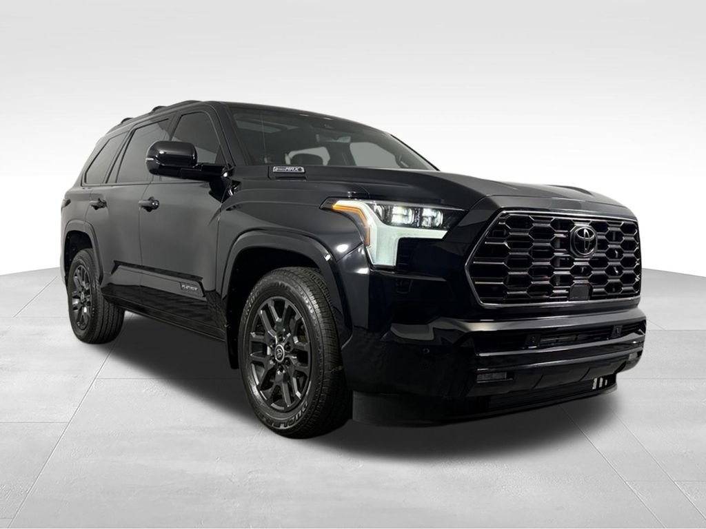 Used 2024 Midnight Black Metallic Toyota Platinum image 4