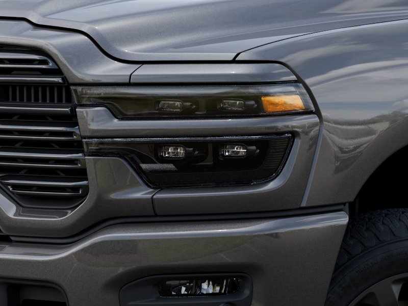 New 2026 Granite Crystal Metallic Clear-Coat Exterior Paint RAM Laramie image 36