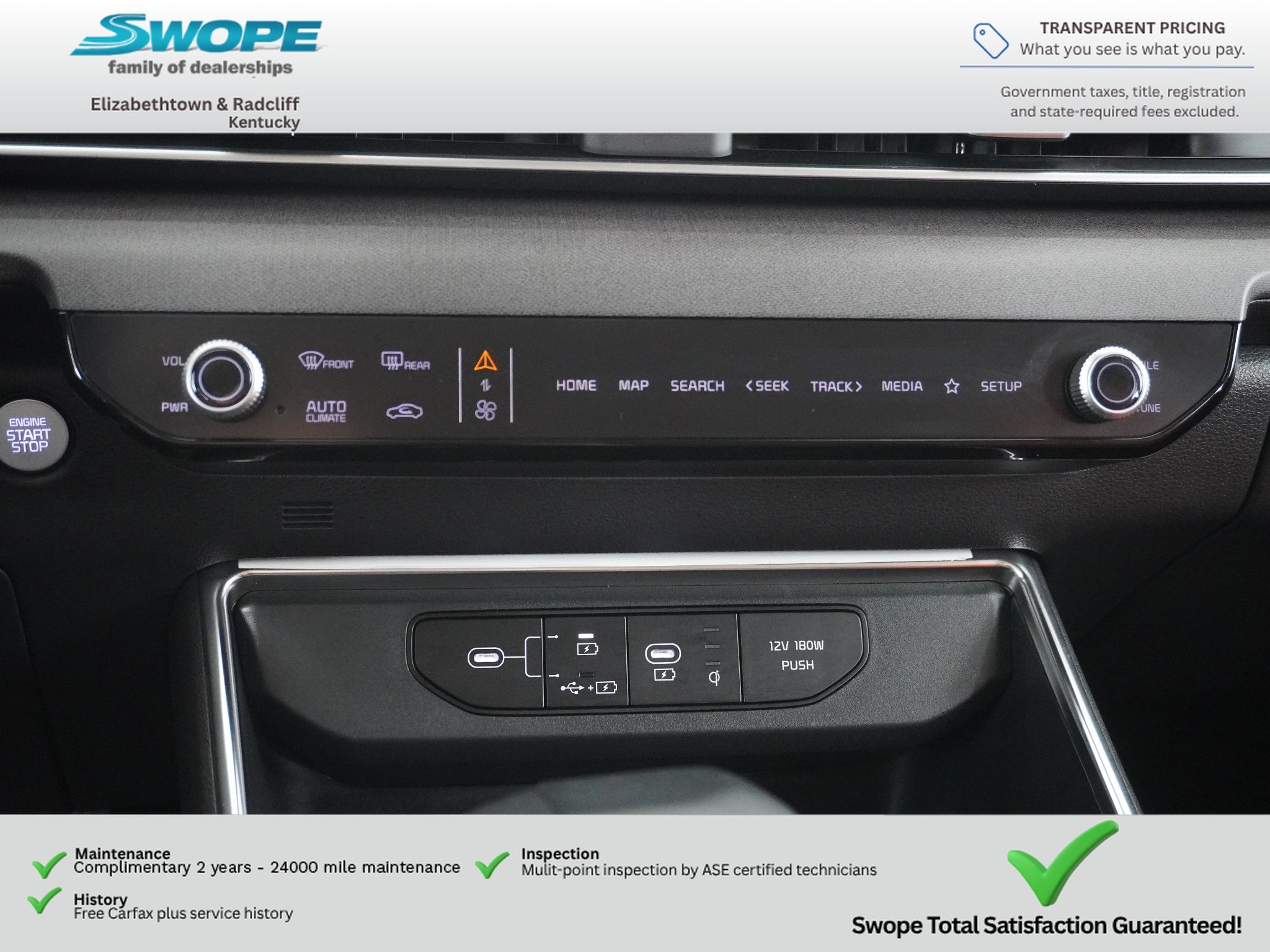 Used 2026 Aurora Black Pearl Kia EX image 23