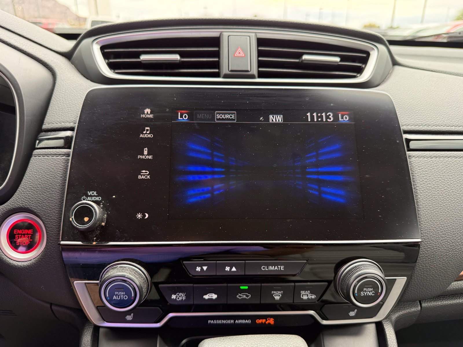 Used 2018 Obsidian Blue Pearl Honda EX image 24