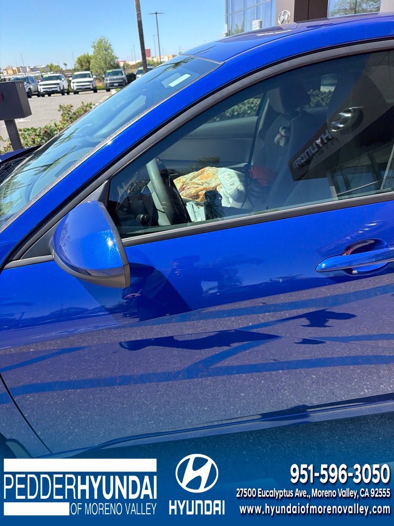 Certified Used 2023 Blue Hyundai Blue image 1