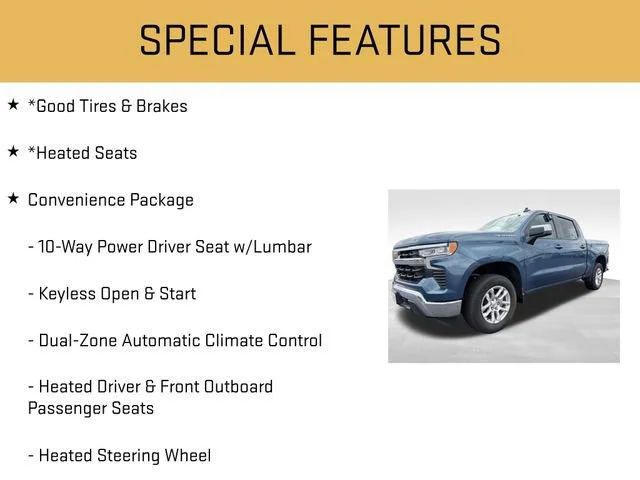 Used 2024 Lakeshore Blue Metallic Chevrolet LT (2FL) image 6