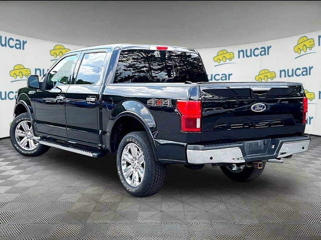 Used 2020 Black Metallic Ford Lariat image 4