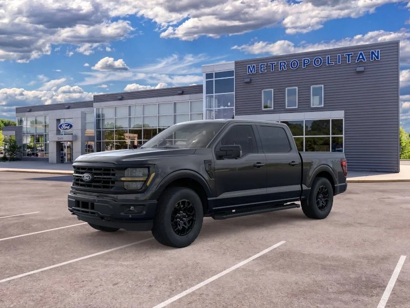 New 2026 Agate Black Metallic Ford XLT image 1