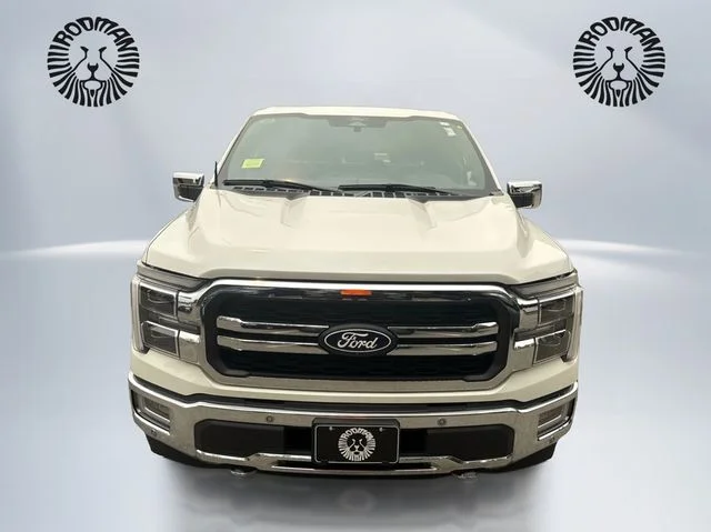 Used 2024 White Metallic Ford Lariat image 2