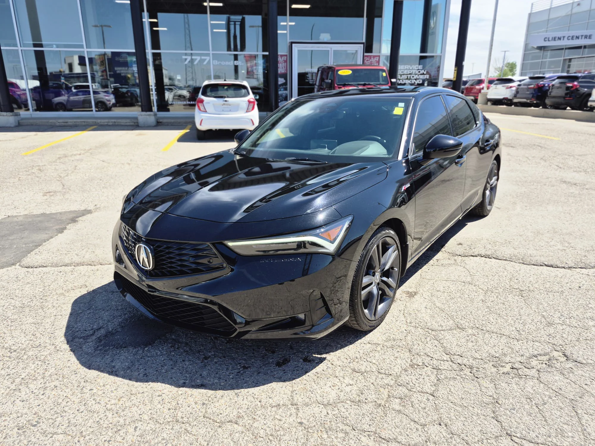 Certified Used 2025 Majestic Black Pearl Acura Elite A-Spec*Adaptive Cruise | Remote Start | Nav | Head Up Display | Htd Suede Seats | Sunroof image 3