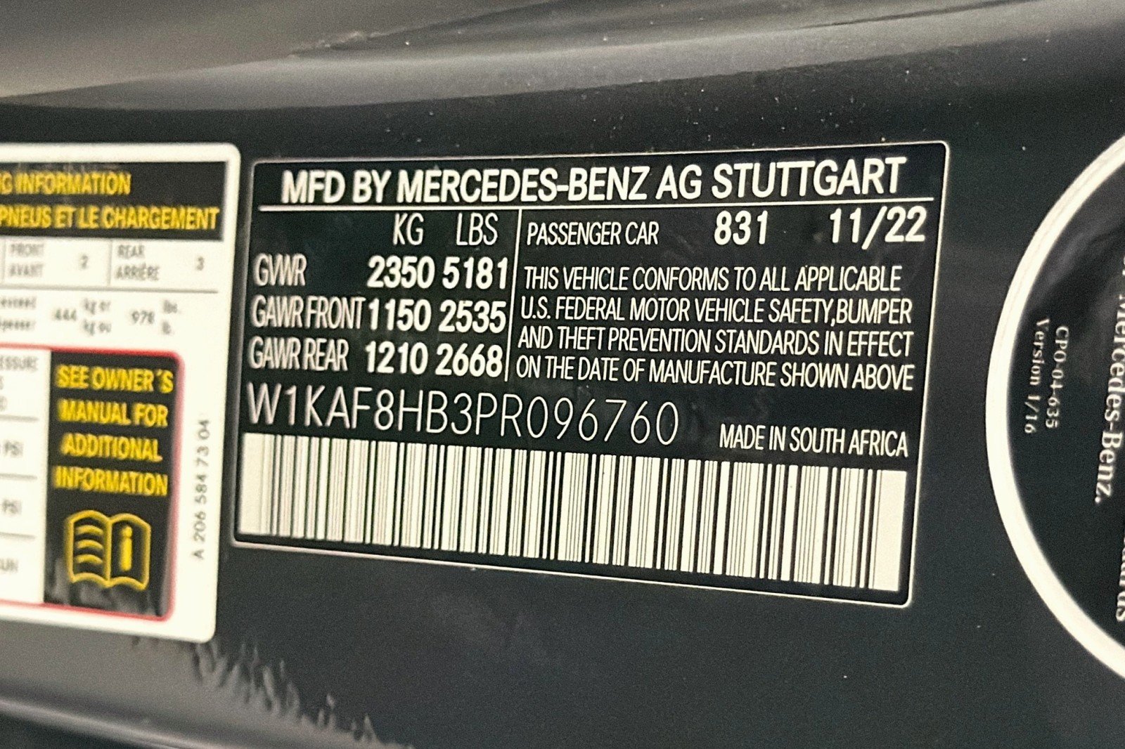 Certified Used 2023 Graphite Grey Metallic Mercedes-Benz AMG® C 43 image 26