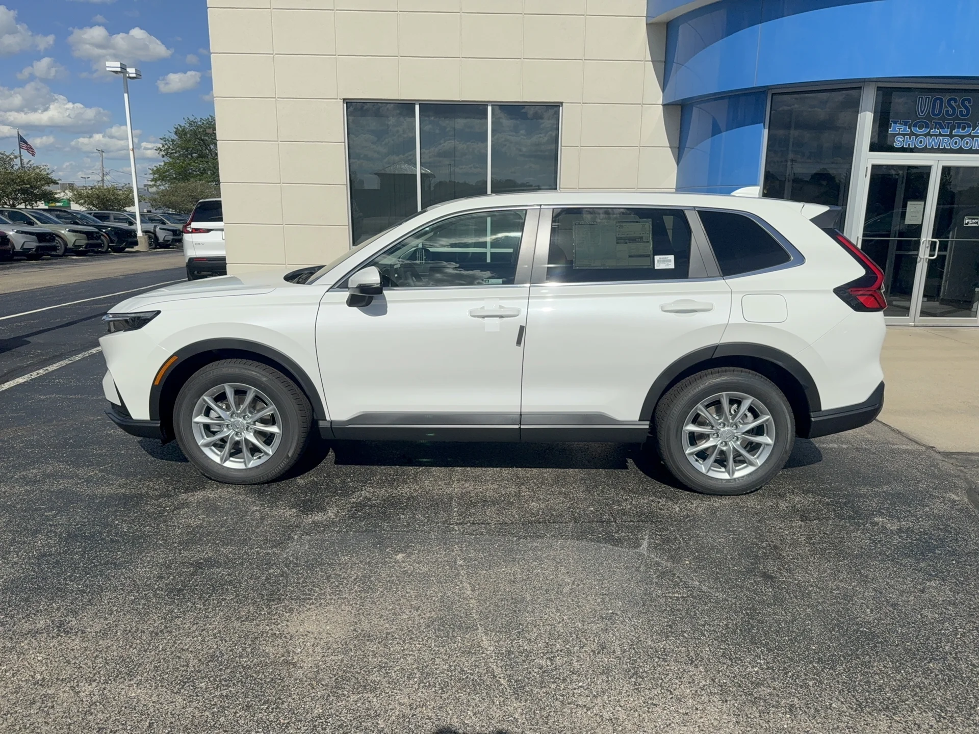 New 2026 Platinum White Pearl Honda EX image 8