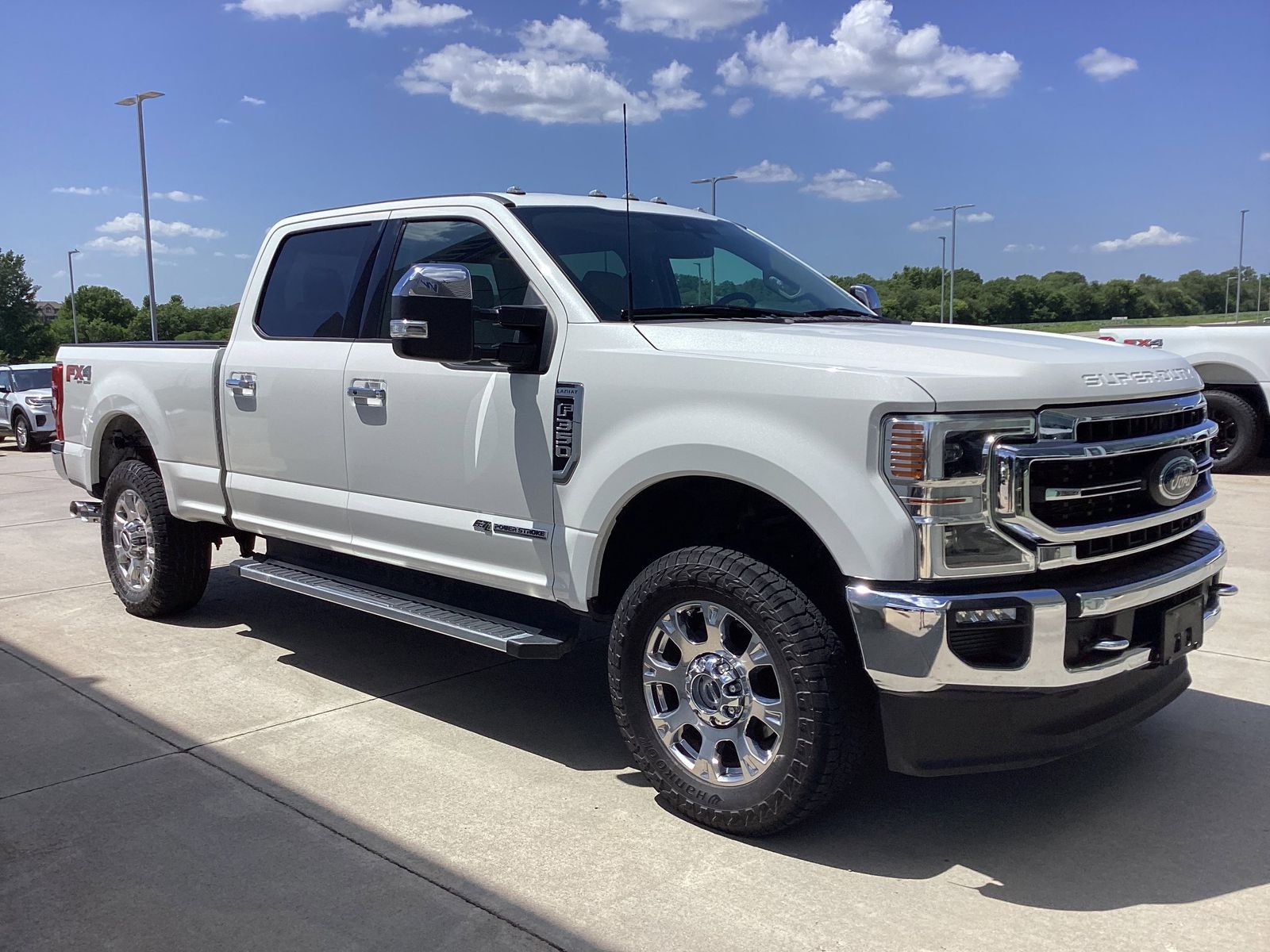 Used 2022 Star White Ford Lariat image 2