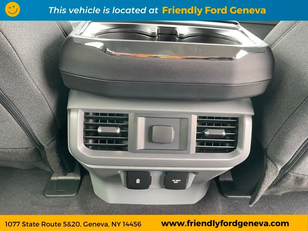 Used 2025 Iconic Silver Metallic Ford XLT image 96