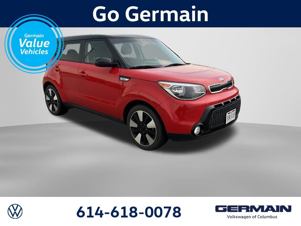 Used 2016 Red Kia Plus image 9